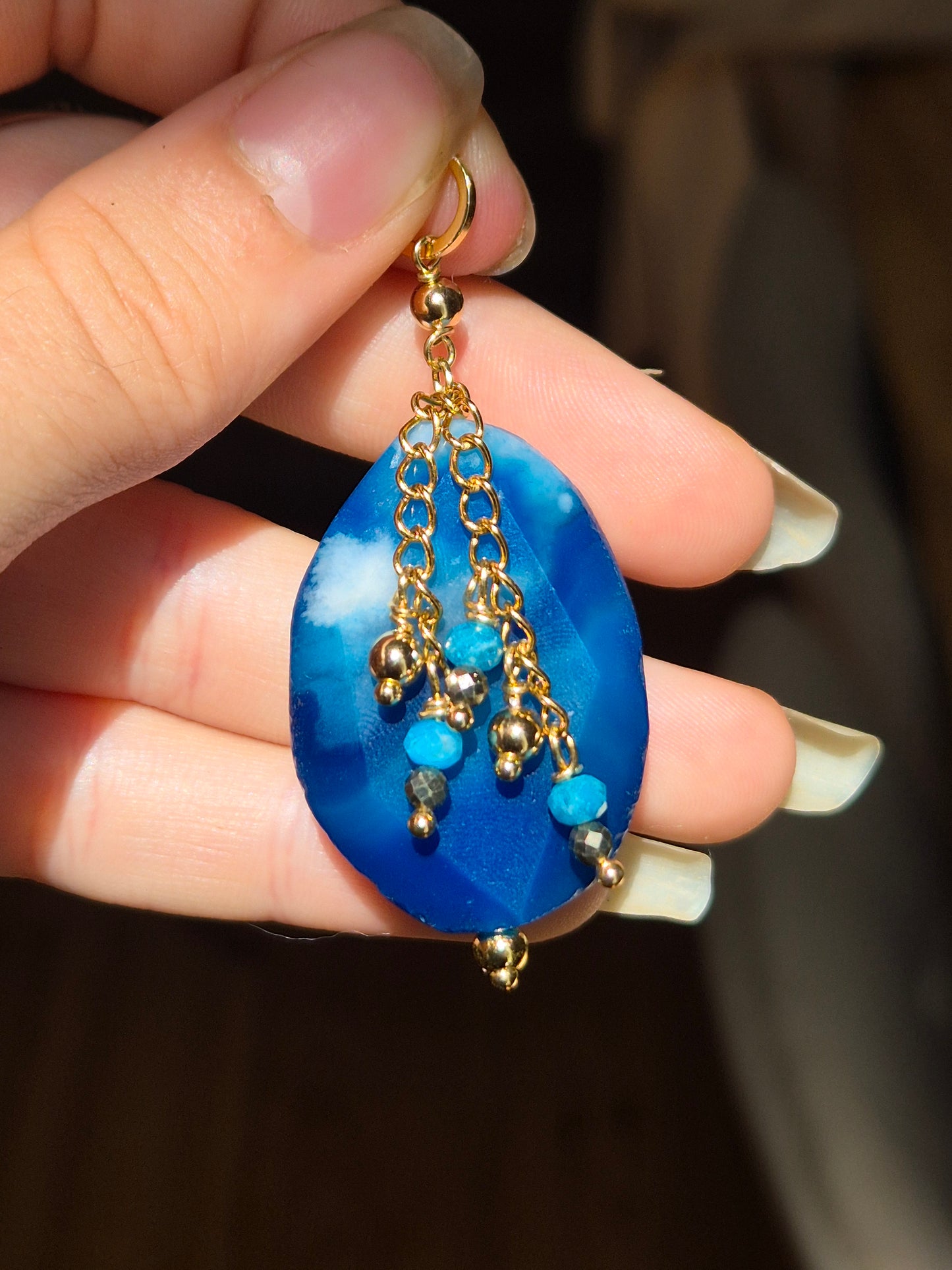Ocean Bloom - Pendant - Gold plated