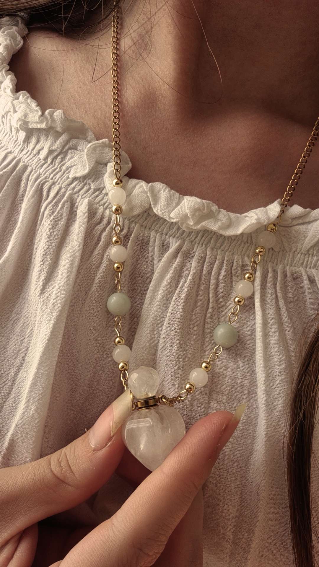 Essentia - Essential Oil Gemstone Necklace