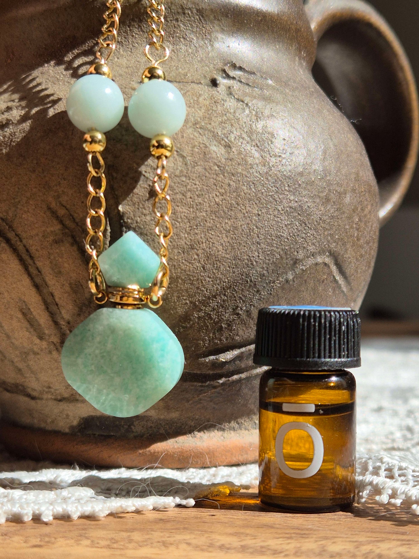 Essentia - Essential Oil Gemstone Necklace