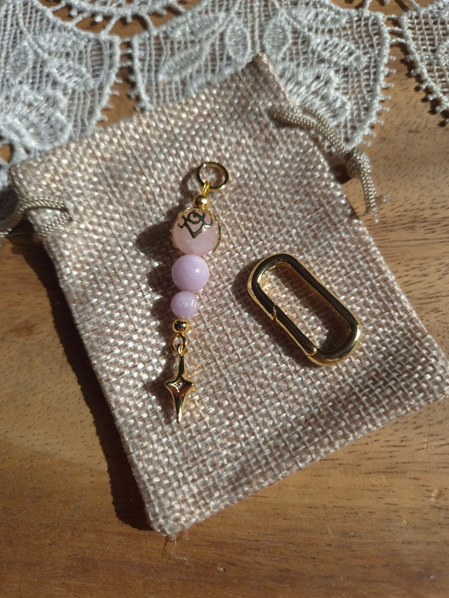 Pretty Pink - Gold plated