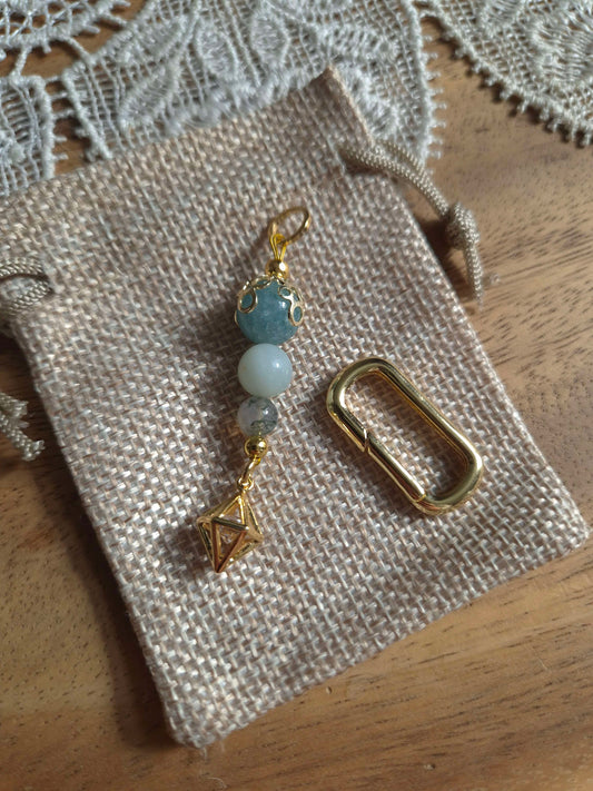 Soft Seafoam - Gold plated