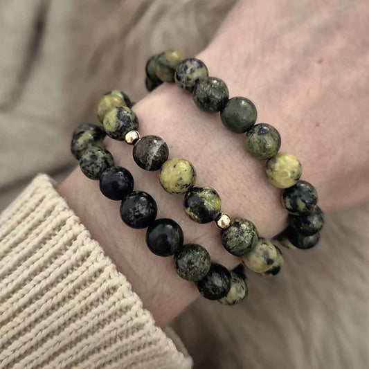 Serpentine’s Embrace - wrap bracelet & necklace - Gold plated